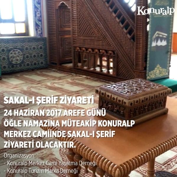 SAKAL-I ŞERİF ZİYARETİ