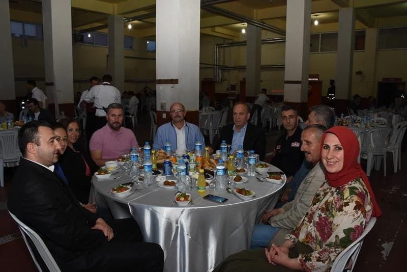 İTFAİYE TEŞKİLATI İFTARDA BULUŞTU