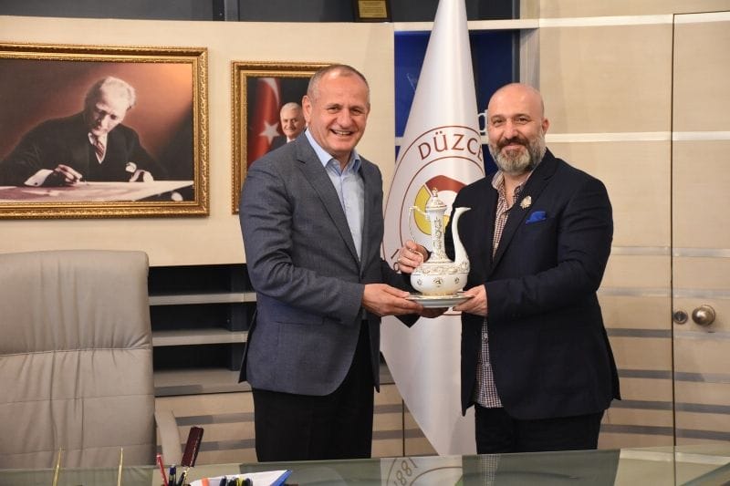 OSMANLI TORUNUNDAN BAŞKANA ZİYARET