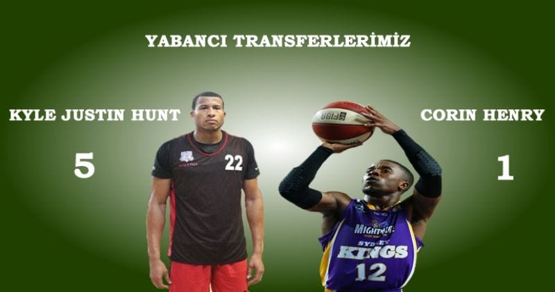 BASKETBOLDA YENİ TRANSFERLER