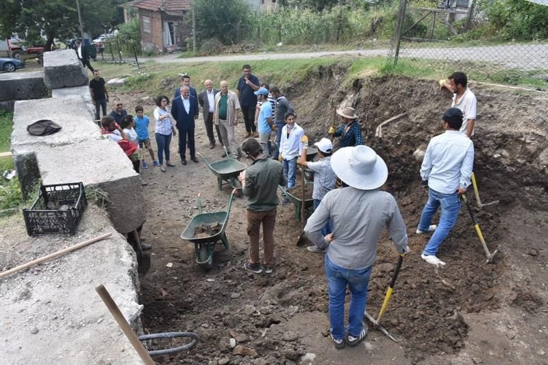 BAŞKAN KAZI ALANINDA