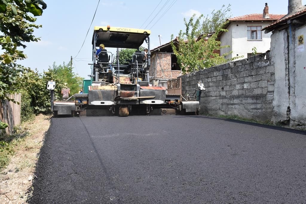TREKKİNG YOLUNDA ASFALTLAMA YAPILDI