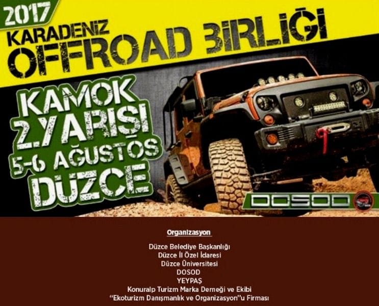 OFFROADLI KONURALP GÜNLERİ BAŞLIYOR