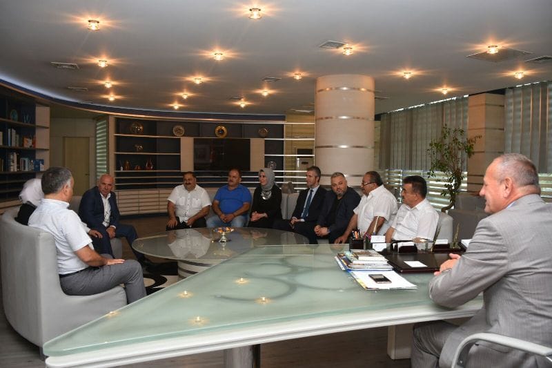 ODA HEYETİNDEN BAŞKANA ZİYARET