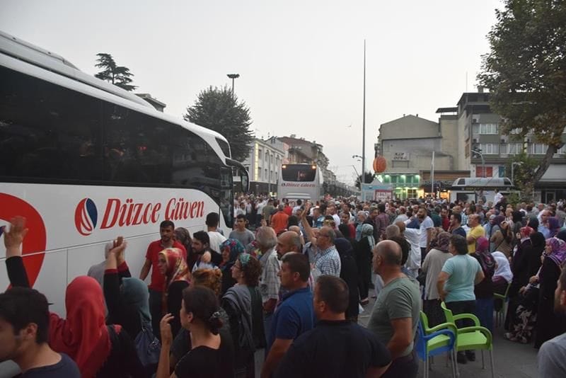 280 HACI ADAYI KUTSAL TOPRAKLARA UĞURLANDI