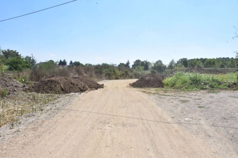 MEZARLIK YOLU AÇILIYOR