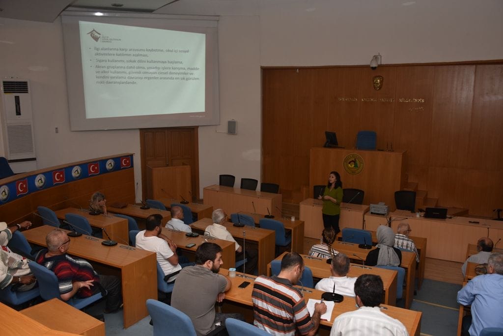MADDE İLE MÜCADELE EĞİTİMİ VERİLDİ