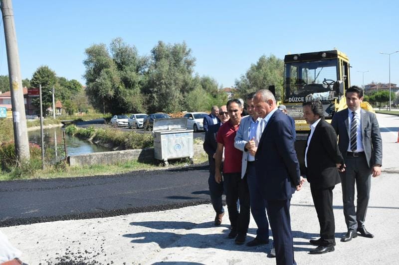 KONURALP’DE ASFALTLAMAYA HIZ VERİLDİ