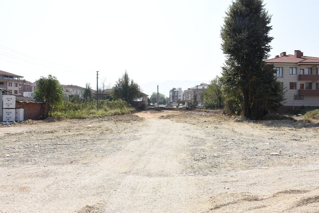 YENİ YOLDA ALT YAPI ÇALIŞMASI BAŞLIYOR