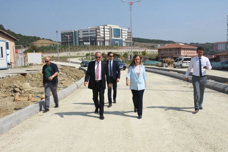 KAMPÜS İÇİNDEKİ YOLLAR AÇILIYOR