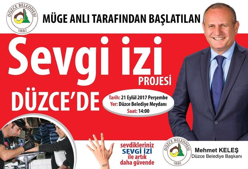 SEVGİ İZİ PROJESİ HAYATA GEÇİYOR