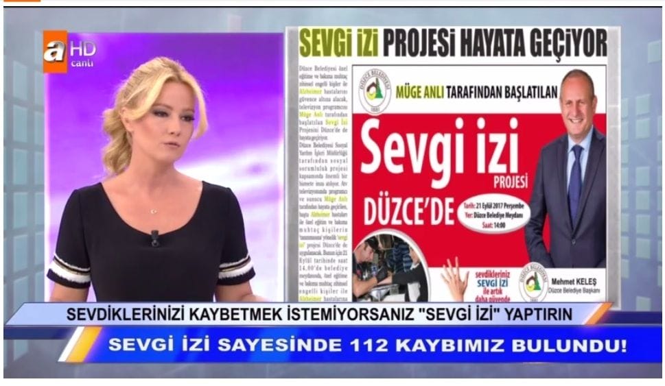 MÜGE ANLI’DAN BAŞKAN KELEŞ’E TEŞEKKÜR