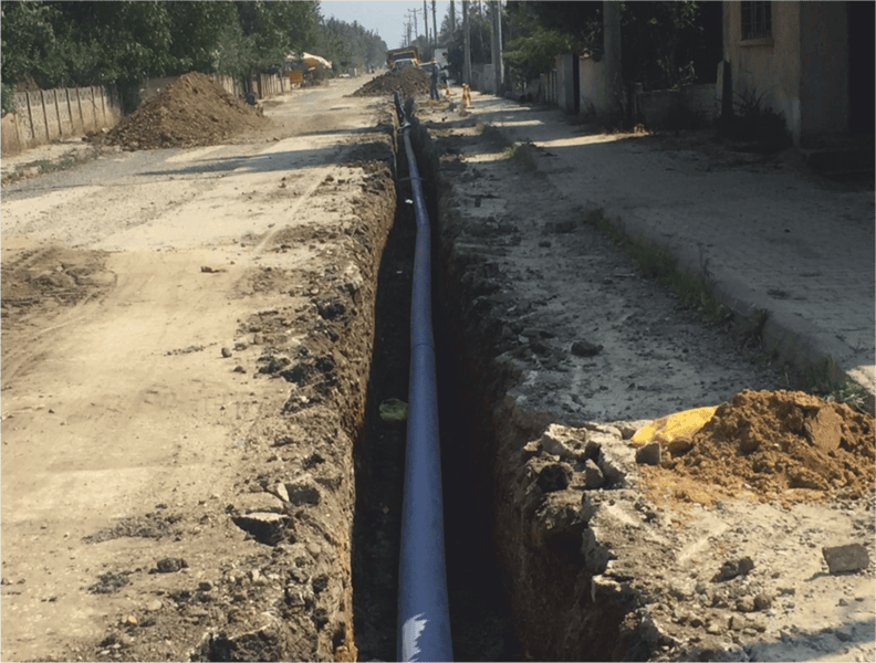 YAĞMURSUYU ŞEBEKESİ 10 BİN METREYİ AŞTI