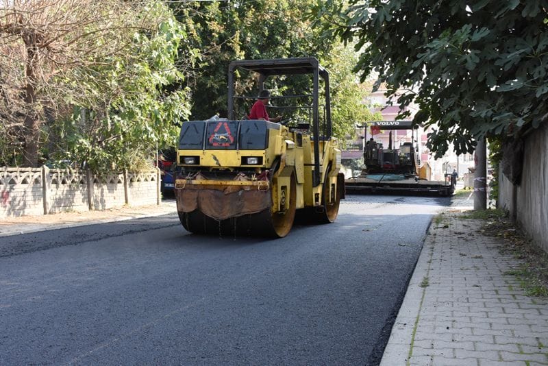 YENİ SANAYİ ÇARŞISI ASFALTLAMA ÇALIŞMASI
