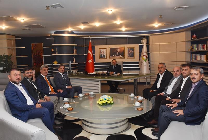 BAŞKANLARDAN BAŞKANA ZİYARET
