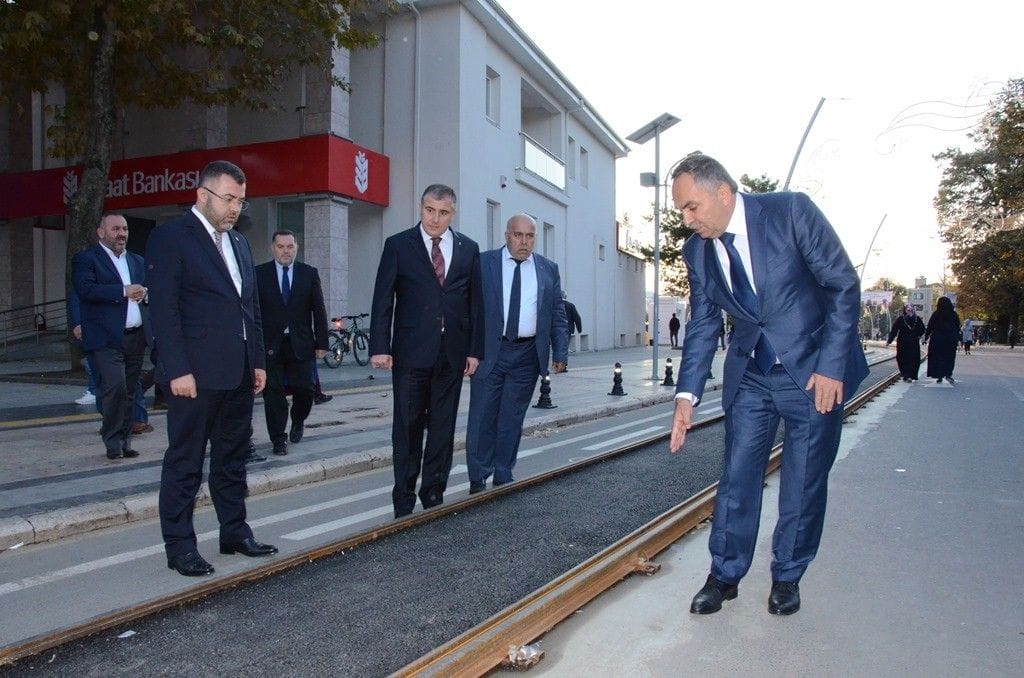 SAHADAKİ ÇALIŞMALARI İNCELEDİLER