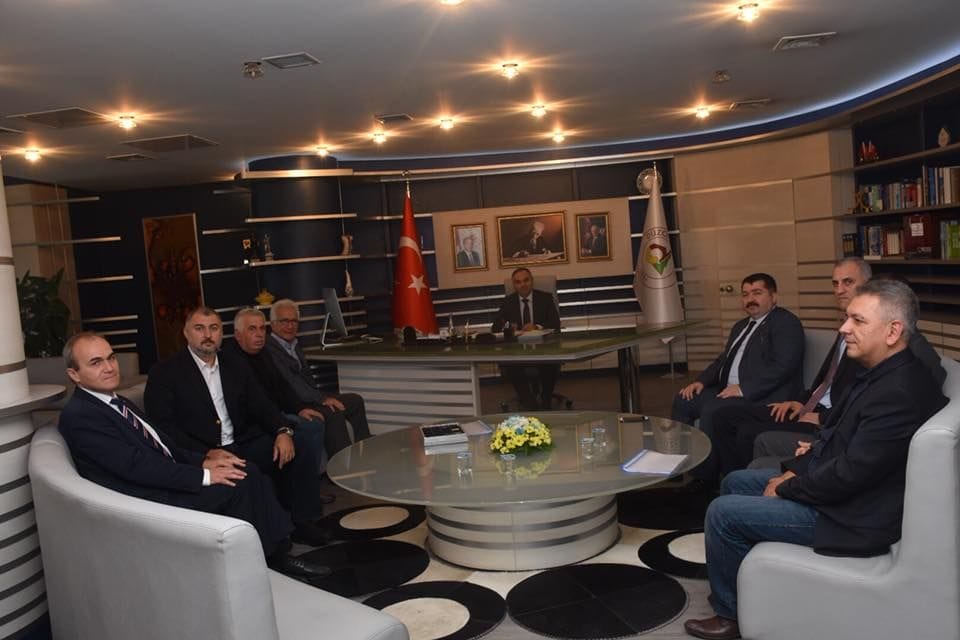 KIZILAYDAN BAŞKANA ZİYARET