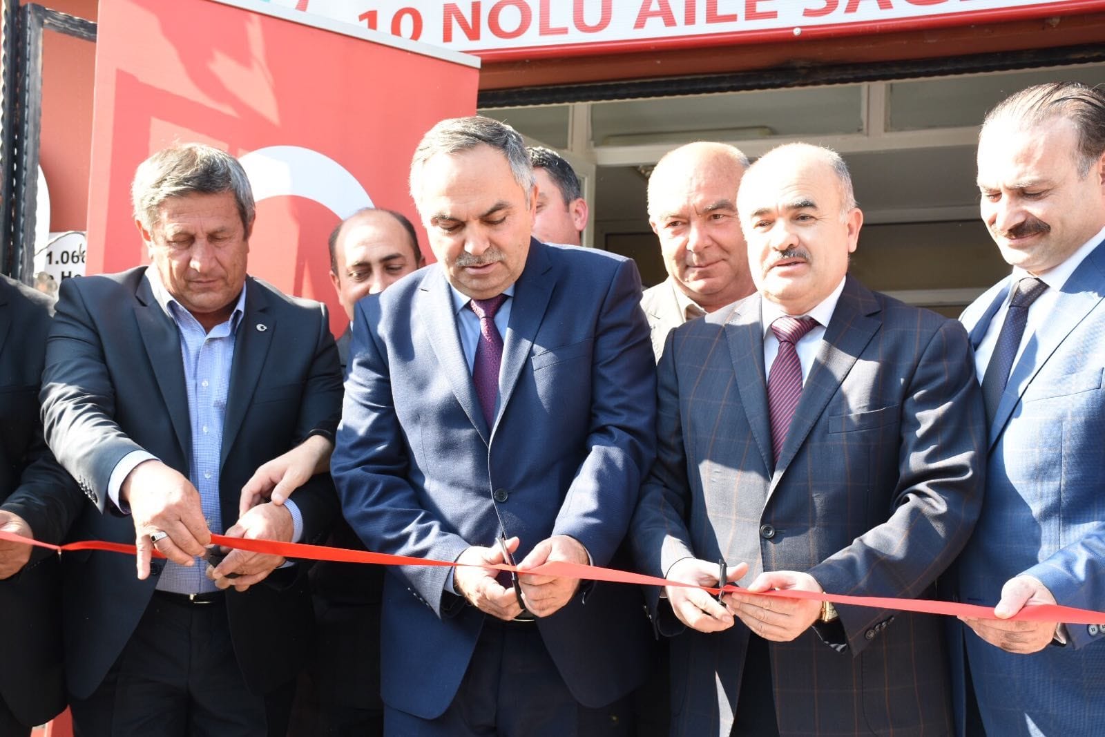 BAŞKAN AY SAĞLIK OCAĞI AÇILIŞINA KATILDI