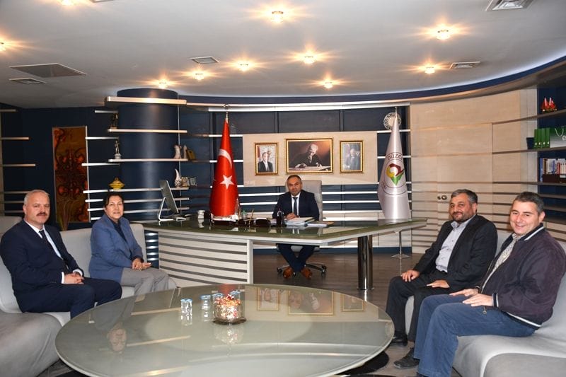ATAOĞLU BELEDİYE BAŞKANIMIZI ZİYARET ETTİ