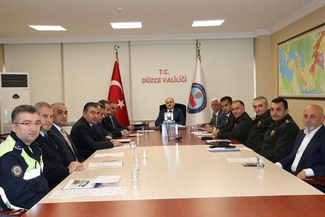 TRAFİK KURULU TOPLANDI
