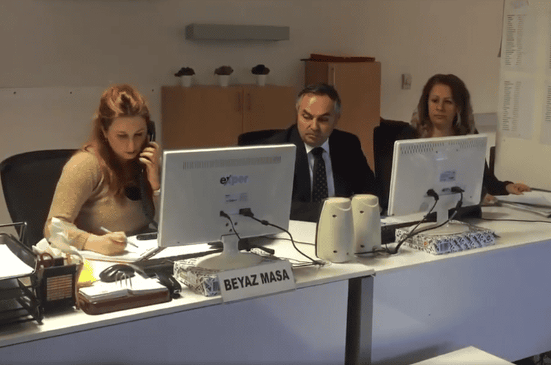 BAŞKAN BEYAZ MASAYI ZİYARET ETTİ