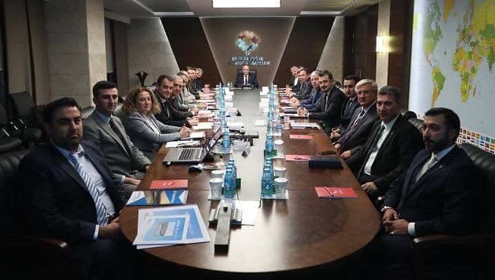 BAKAN ÖZLÜ’YE PROJELER ANLATILDI