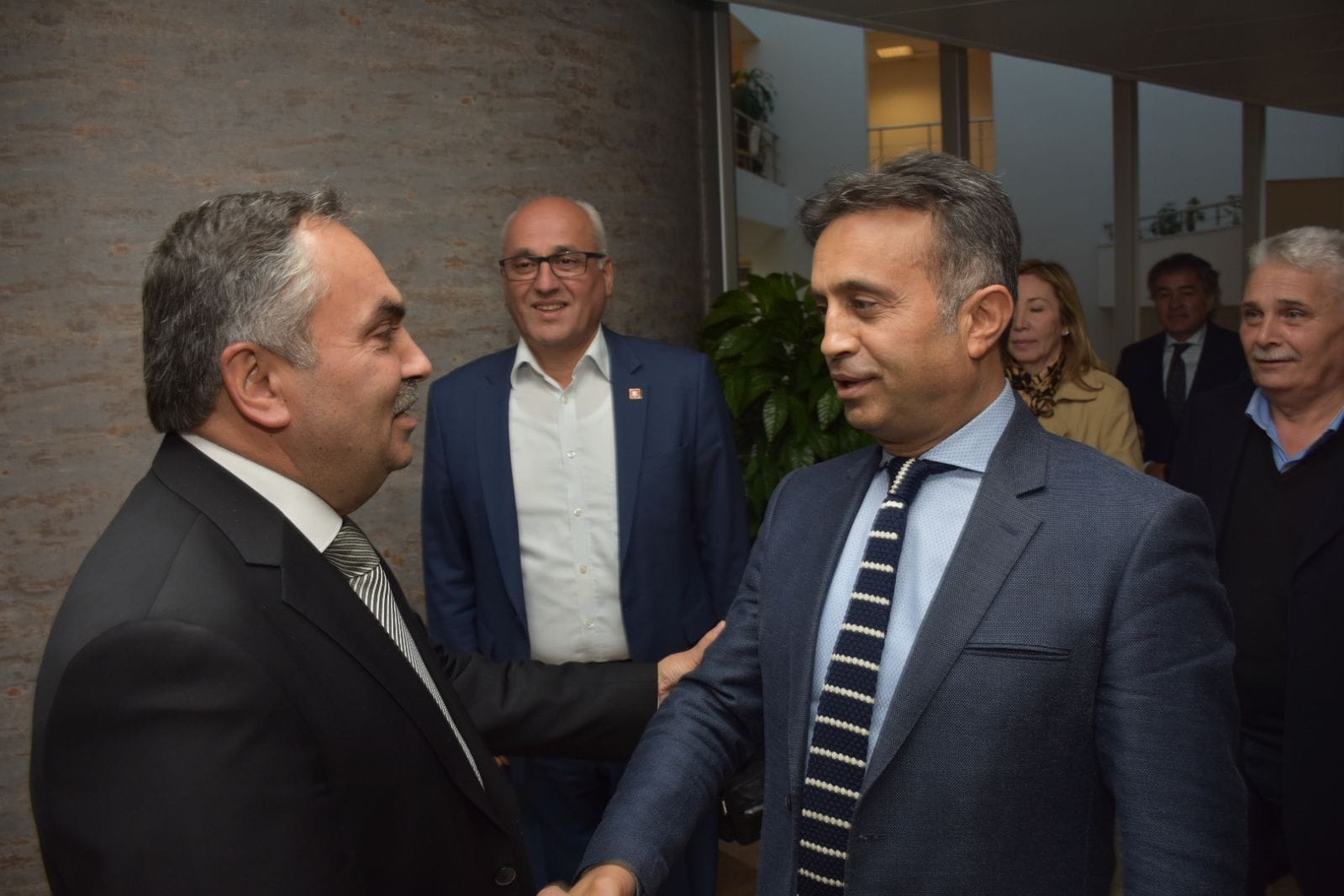 CHP İL TEŞKİLATI BAŞKAN’I ZİYARET ETTİ