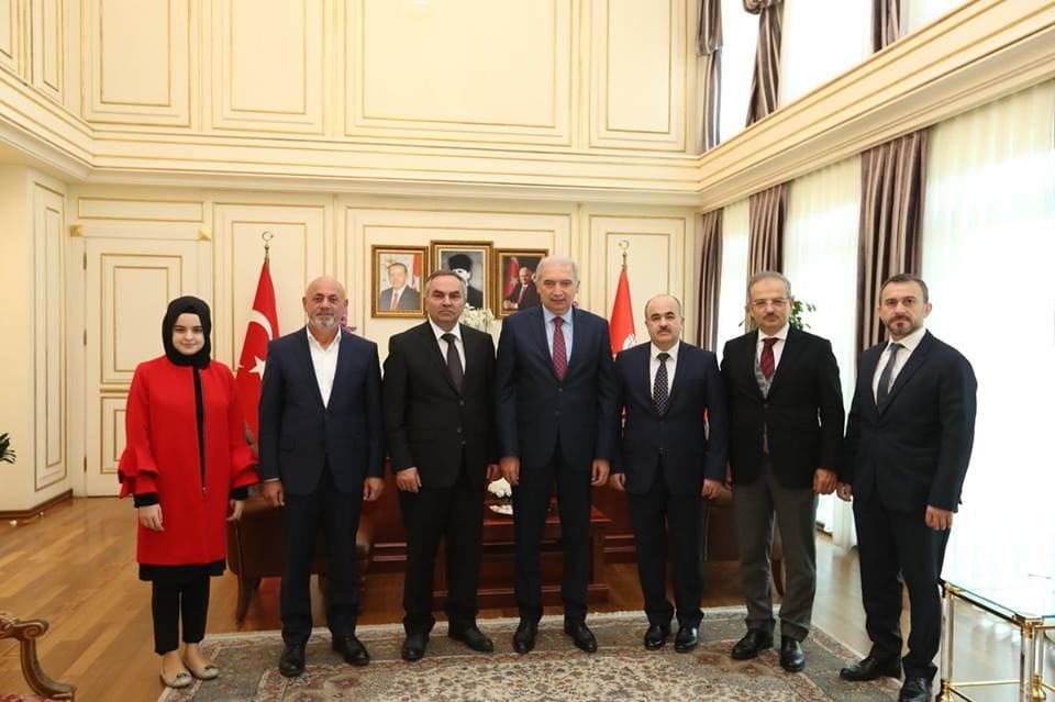 DURSUN AY’DAN MEVLÜT UYSAL'A HAYIRLI OLSUN ZİYARETİ
