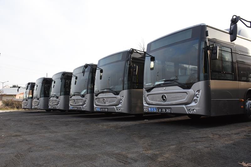 CNGLİ OTOBÜSLER DÜZCE’DE