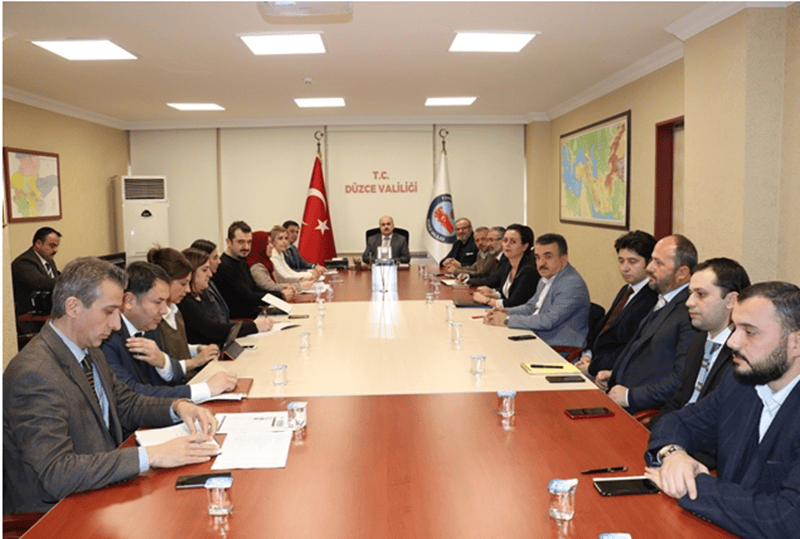 KAMU-ÜNİVERSİTE-SANAYİ İŞBİRLİĞİ TOPLANTISI YAPILDI