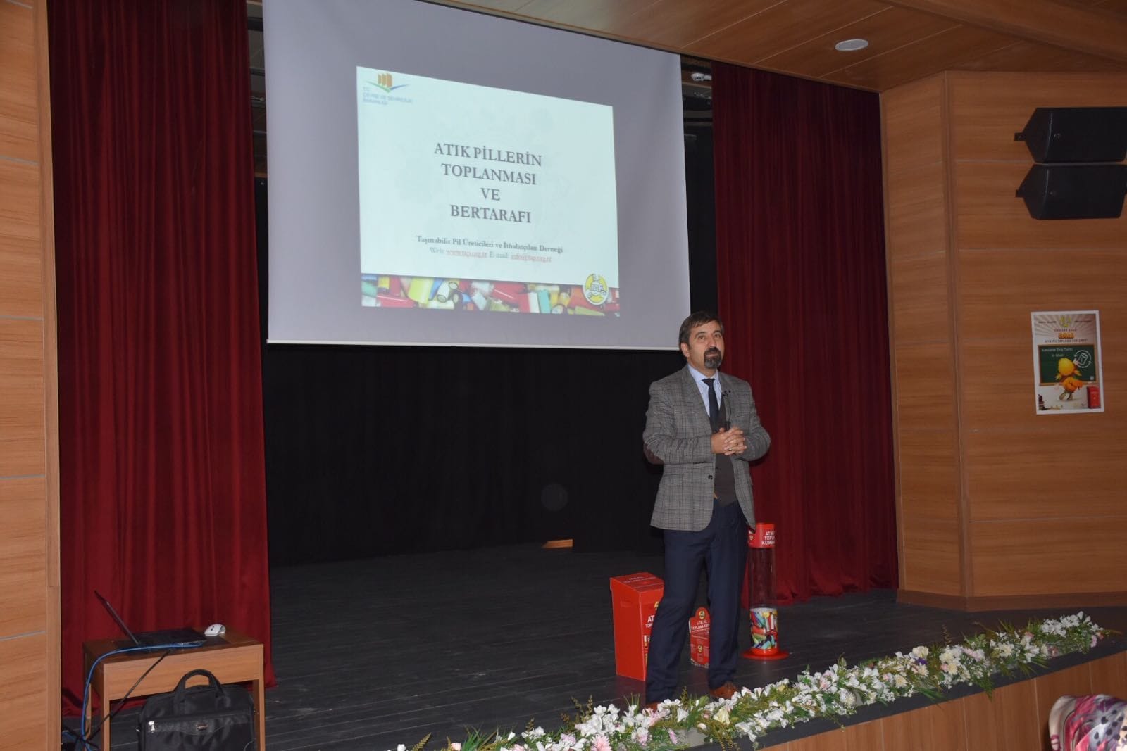 ATIK PİL TOPLAMA EĞİTİMİ VERİLDİ