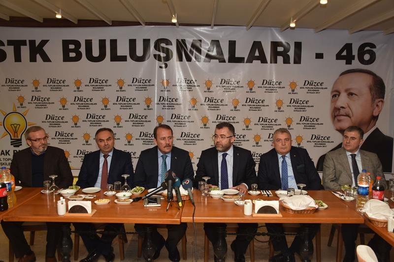 AK PARTİ GENEL BAŞKAN YARDIMCISI KARACAN DÜZCE'DE