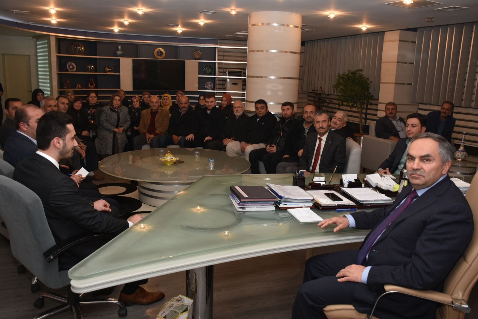 AK PARTİ KAYNAŞLI TEŞKİLATINDAN ZİYARET