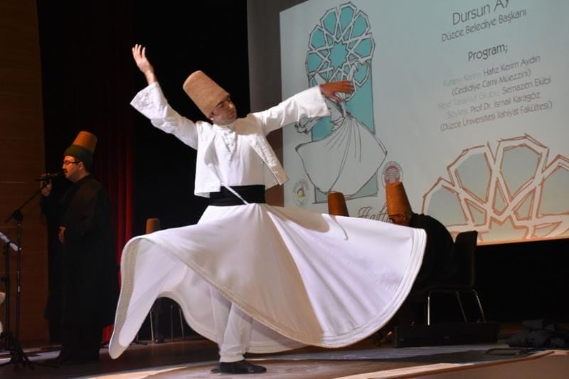 MEVLANA ÖZEL PROGRAMI DÜZENLENDİ