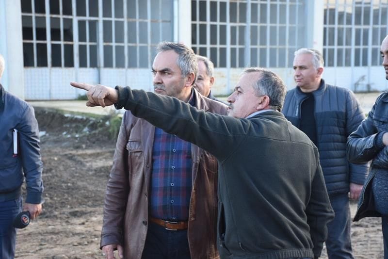 BAŞKAN AY KSS’DEKİ ÇALIŞMALARI İNCELEDİ