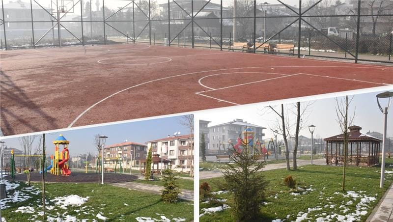 MAHALLELERE PARK YAPIMI DEVAM EDİYOR