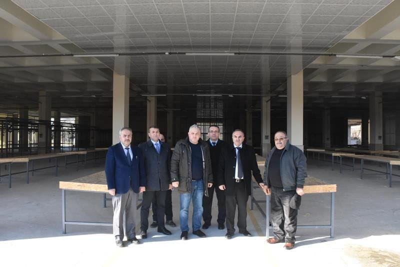 KATLI PAZARYERİNDE HAZIRLIKLAR SÜRÜYOR