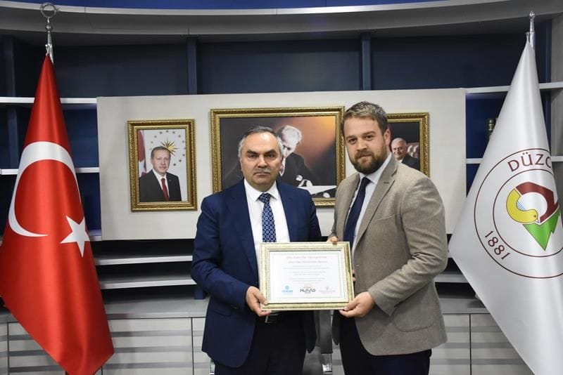 BAŞKAN AY GENÇ MÜSİAD YÖNETİMİNİ AĞIRLADI