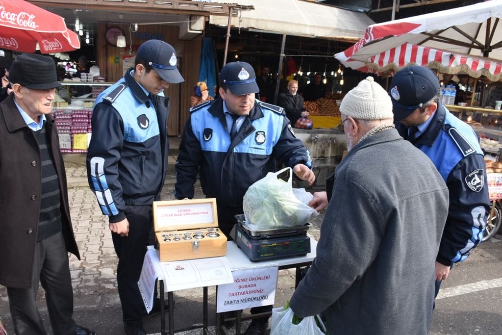 ZABITA MÜDÜRLÜĞÜNDEN TERAZİ DENETİMİ