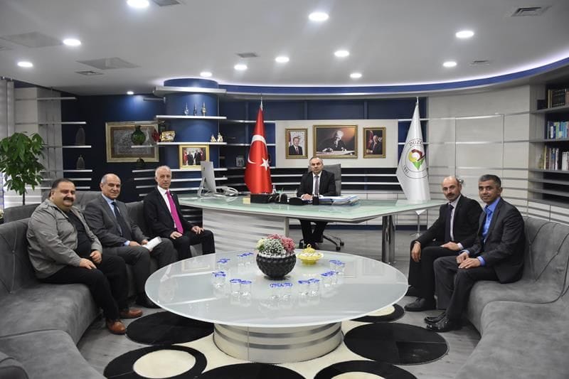 BAŞKAN AY DERNEK BAŞKANLARINI AĞIRLADI