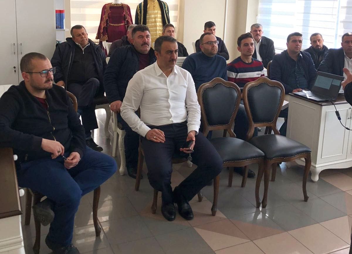 ŞOFÖRLERE EĞİTİM VERİLDİ
