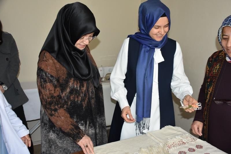 KONURALP SANAT ATÖLYESİNİ İNCELEDİLER