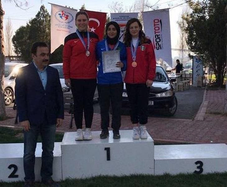 ATICILIKTA İLK MADALYA GELDİ