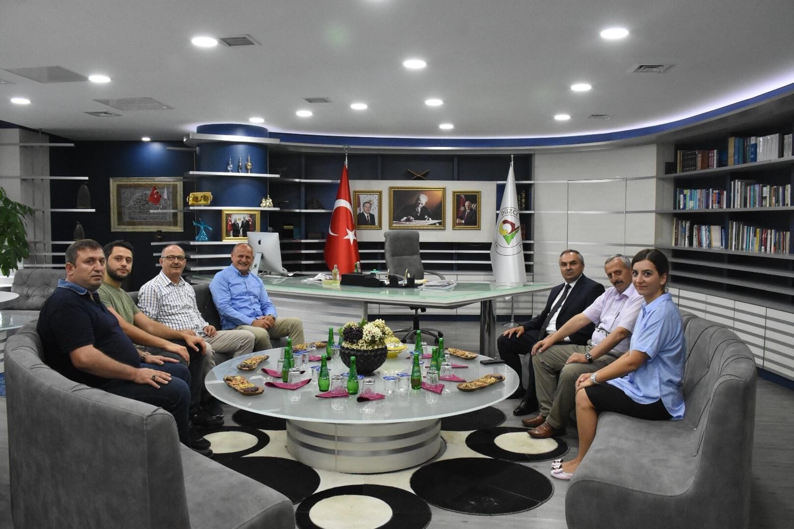 ESKİ BELEDİYE BAŞKANI MEHMET KELEŞTEN ZİYARET