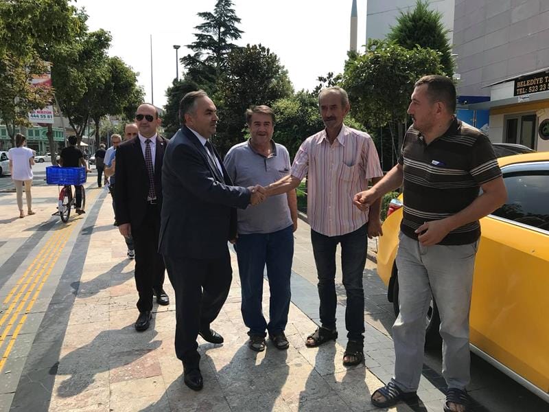 BAŞKAN AY, BELEDİYE HİZMETLERİNDE ESNAFIN FİKRİNİ ALIYOR