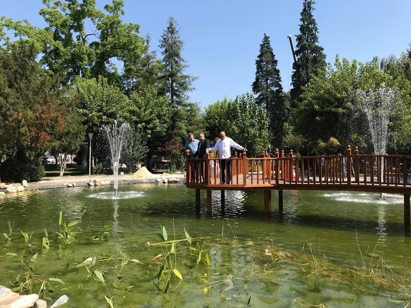 ÇALIŞMALARI YERİNDE İNCELEDİ
