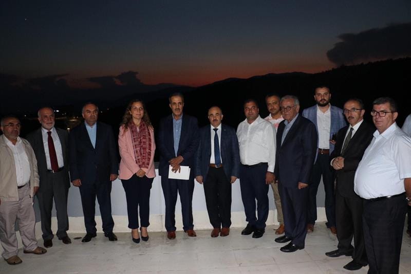 BAŞKAN AY DEĞERLENDİRME TOPLANTISINA KATILDI