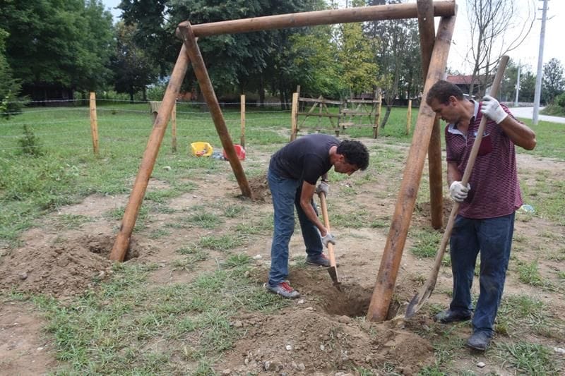 PARK YAPIMI İÇİN ÇALIŞMA BAŞLADI