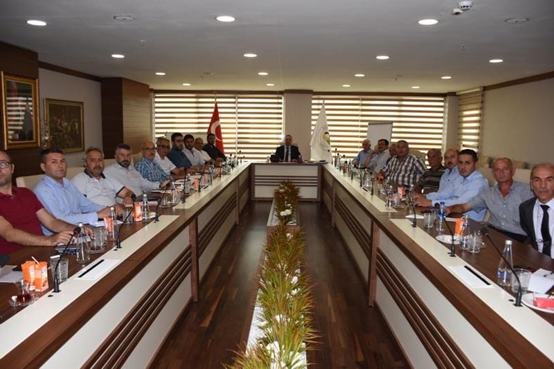 MUHTALARLA TOPLANTILAR TAMAMLANDI