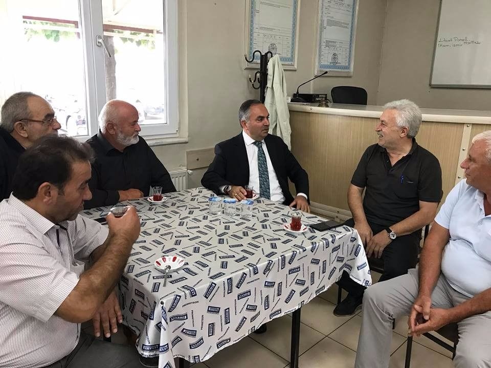 BAŞKAN DURSUN AY ŞOFÖRLERİ ZİYARET ETTİ